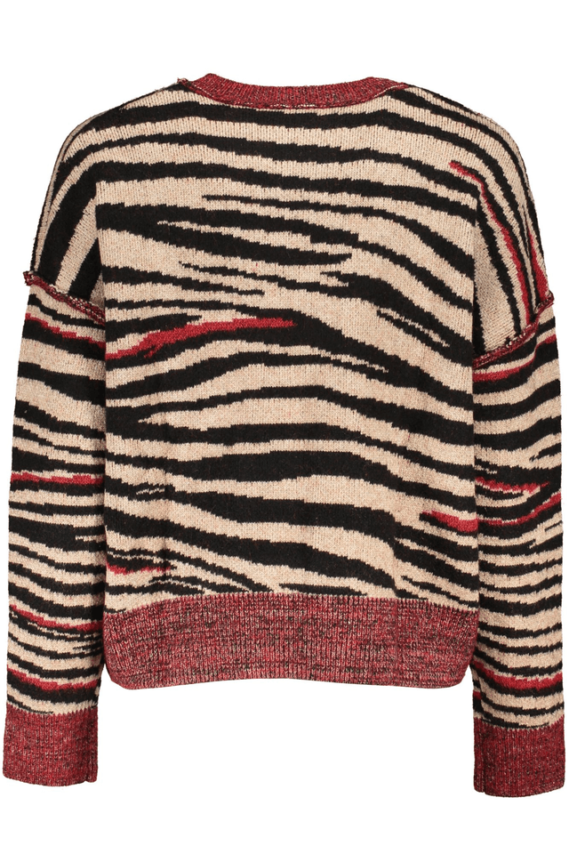 5525DESIGUAL MAGLIONE DONNA ROSSO