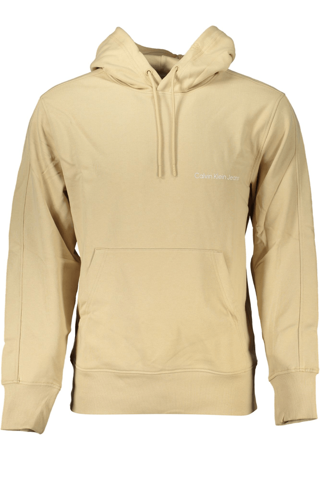 7061CALVIN KLEIN FELPA SENZA ZIP UOMO BEIGE