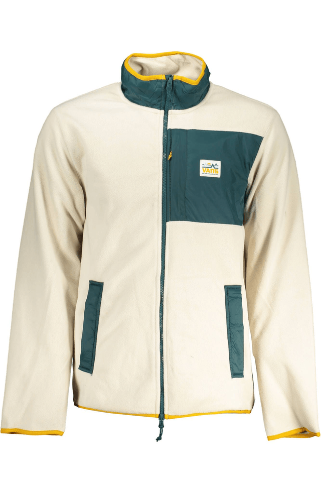 3277VANS FELPA CON ZIP UOMO BEIGE