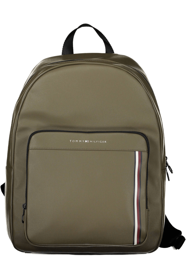 6496TOMMY HILFIGER ZAINO UOMO VERDE