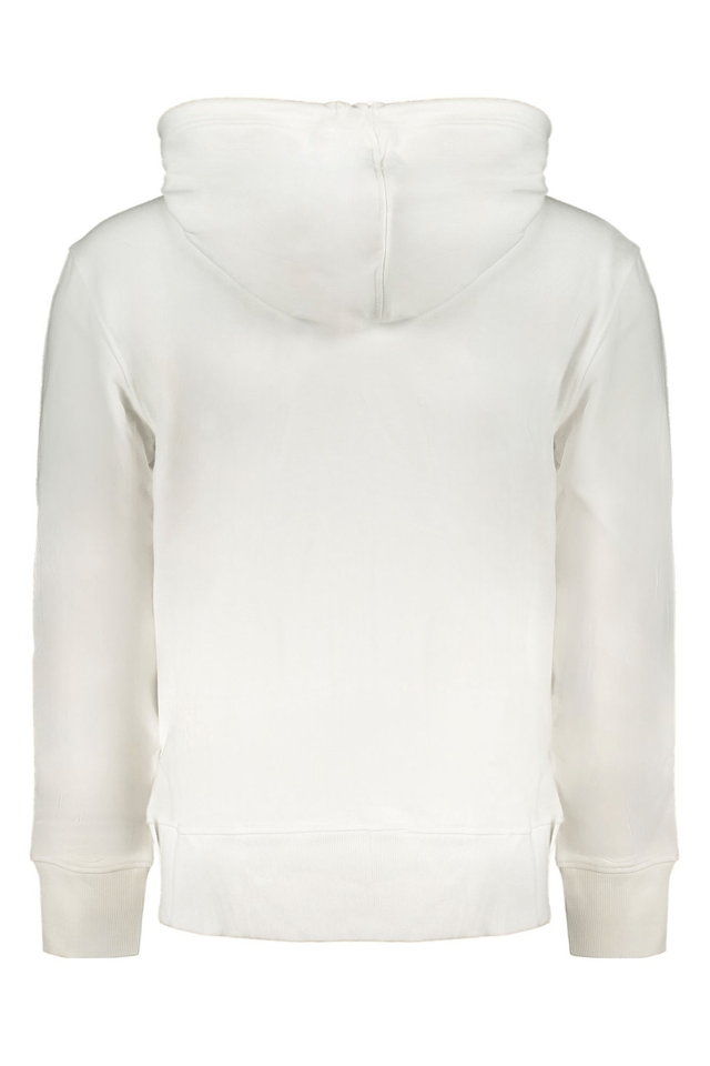 8415CALVIN KLEIN FELPA CON ZIP UOMO BIANCO