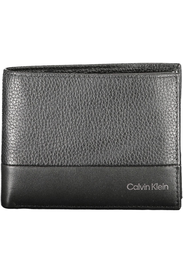 1938CALVIN KLEIN PORTAFOGLIO UOMO NERO