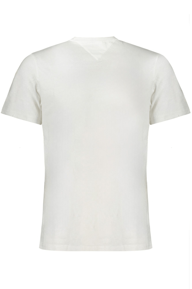 10167TOMMY HILFIGER T-SHIRT MANICHE CORTE UOMO BIANCO