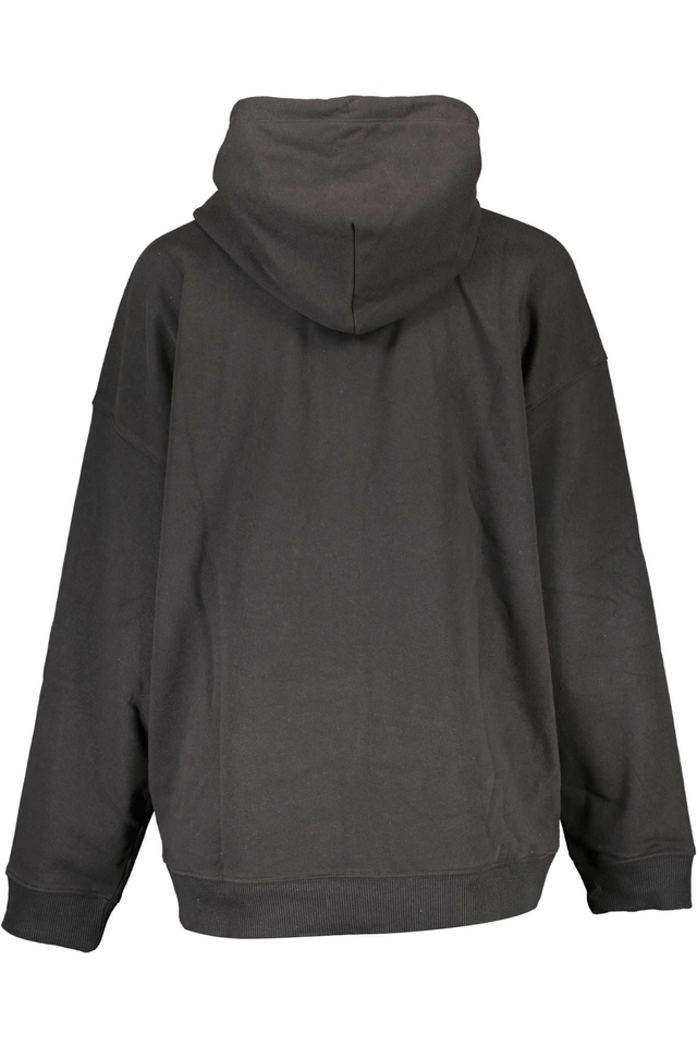1985TOMMY HILFIGER FELPA CON ZIP DONNA NERO