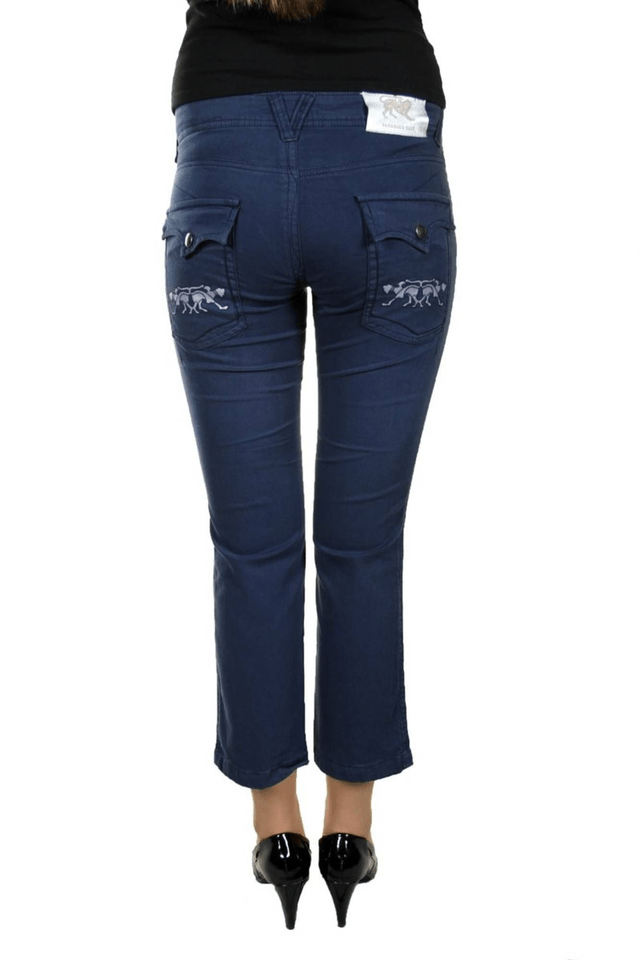 416PARASUCO PANTALONE PINOCCHIETTO DONNA BLU