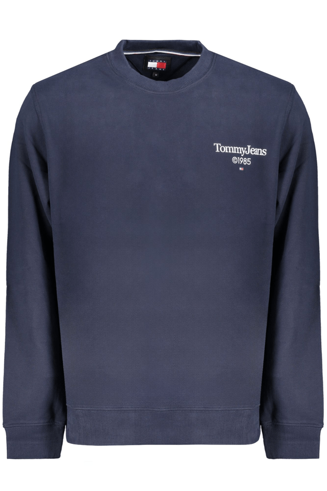 9135TOMMY HILFIGER FELPA SENZA ZIP UOMO BLU