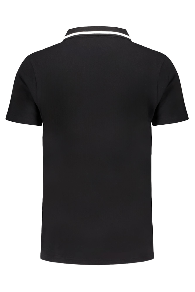 8411FILA POLO MANICHE CORTE UOMO NERO
