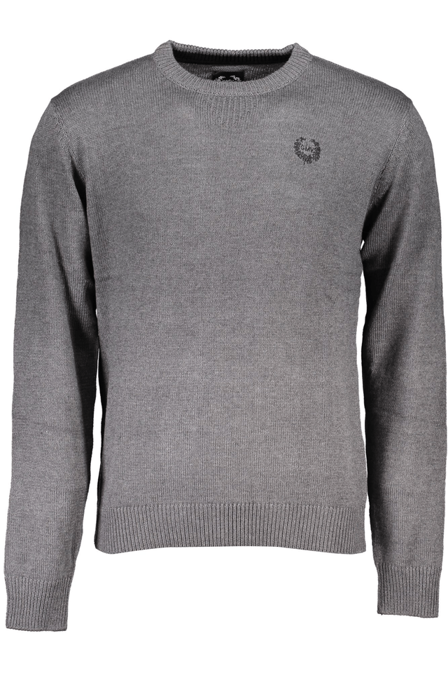 6177GIAN MARCO VENTURI MAGLIA UOMO GRIGIO