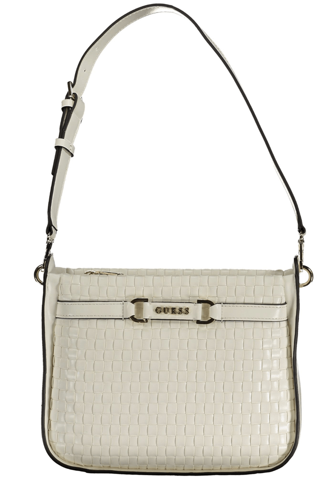 10039GUESS JEANS BORSA DONNA BIANCO