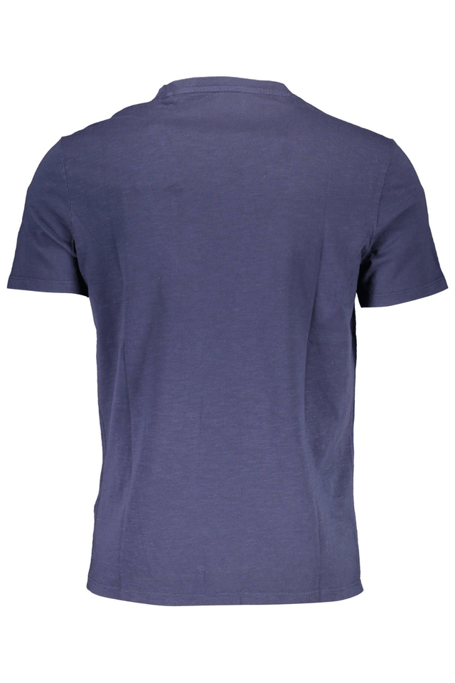 545GUESS JEANS T-SHIRT MANICHE CORTE UOMO BLU