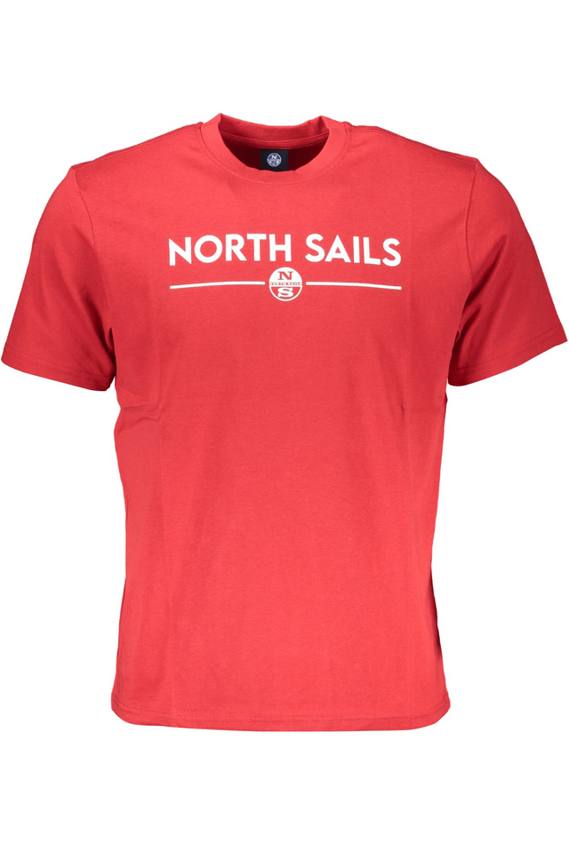 7156NORTH SAILS T-SHIRT MANICHE CORTE UOMO ROSSO