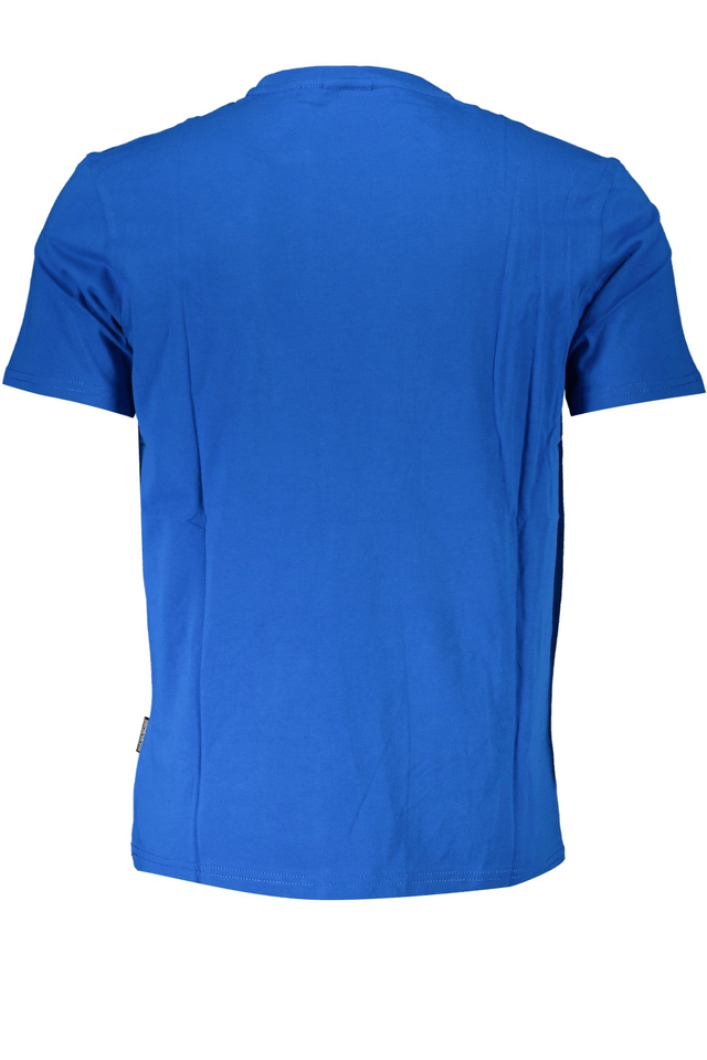 7605NAPAPIJRI T-SHIRT MANICHE CORTE UOMO BLU
