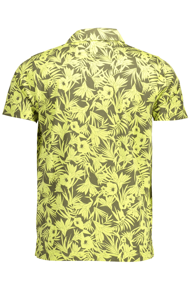 1732GANT POLO MANICHE CORTE UOMO GIALLO