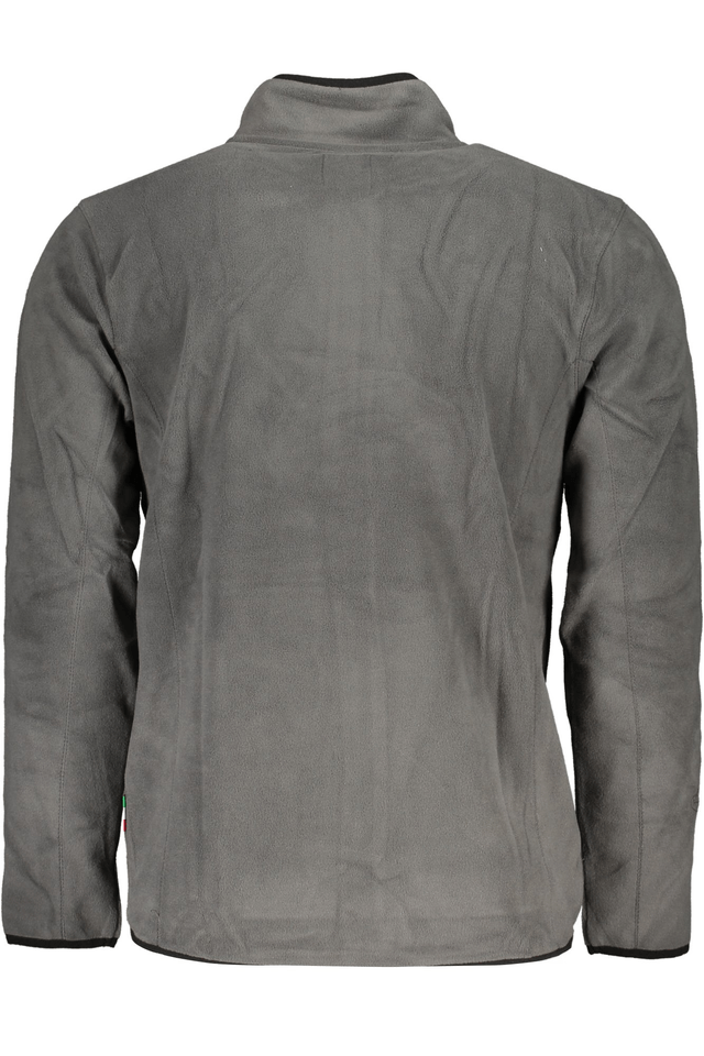 6208GIAN MARCO VENTURI FELPA CON ZIP UOMO GRIGIO
