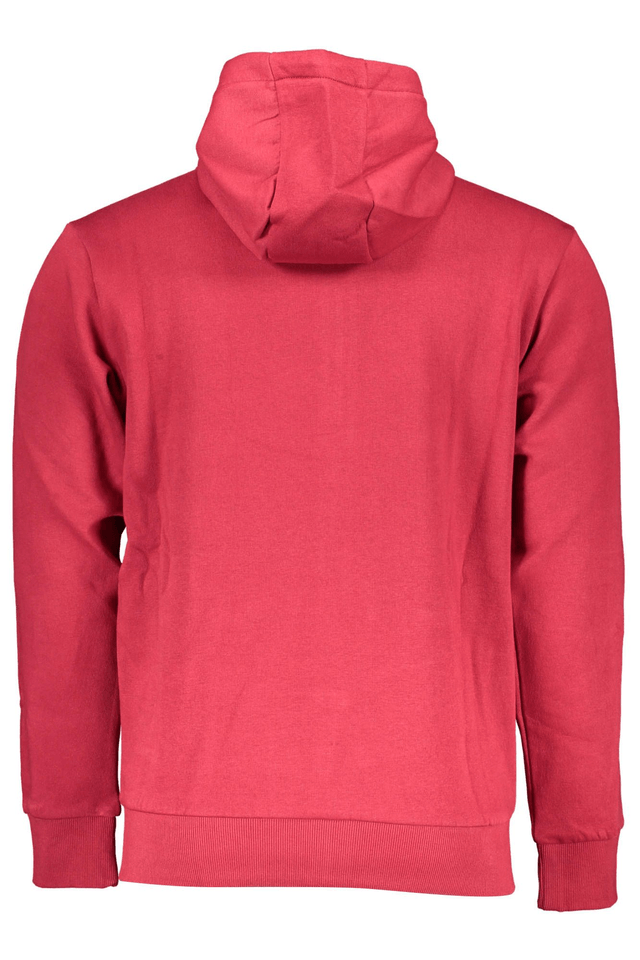 2390U.S. GRAND POLO FELPA CON ZIP UOMO ROSSO