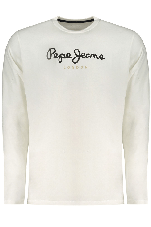 10533PEPE JEANS T-SHIRT MANICHE LUNGHE UOMO BIANCO