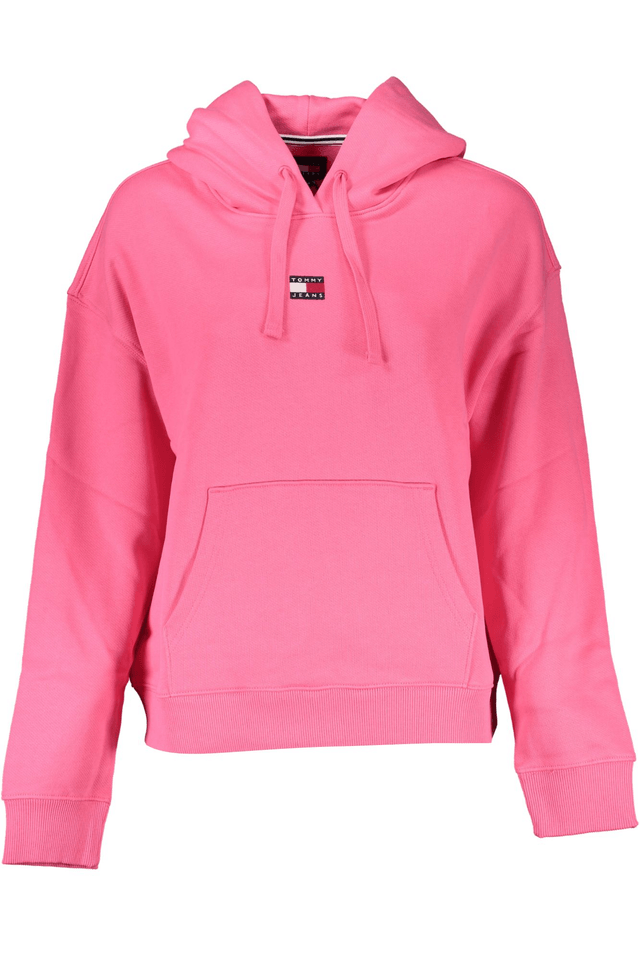 6910TOMMY HILFIGER FELPA SENZA ZIP DONNA ROSA