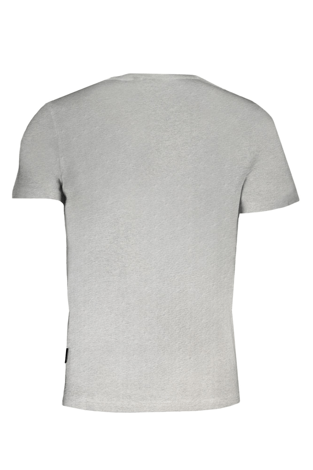 8432NAPAPIJRI T-SHIRT MANICHE CORTE UOMO GRIGIO