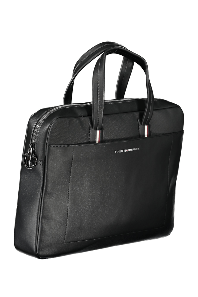 6342TOMMY HILFIGER CARTELLA UOMO NERO