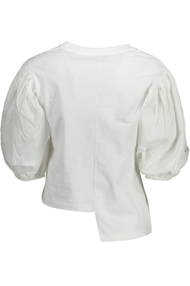 1495GAELLE PARIS T-SHIRT MANICHE 3/4 DONNA BIANCO