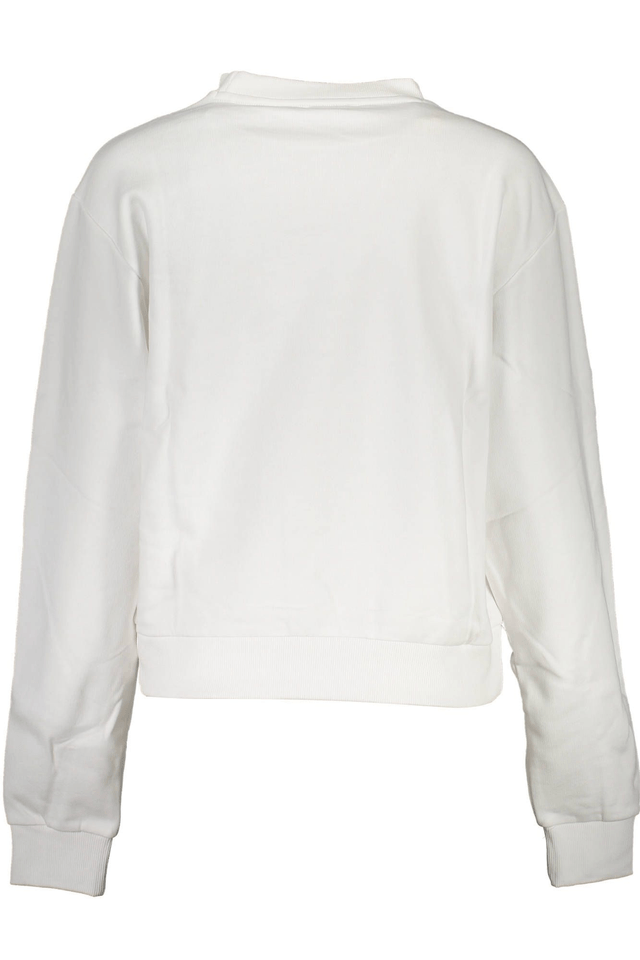 331GUESS JEANS FELPA SENZA ZIP DONNA BIANCO
