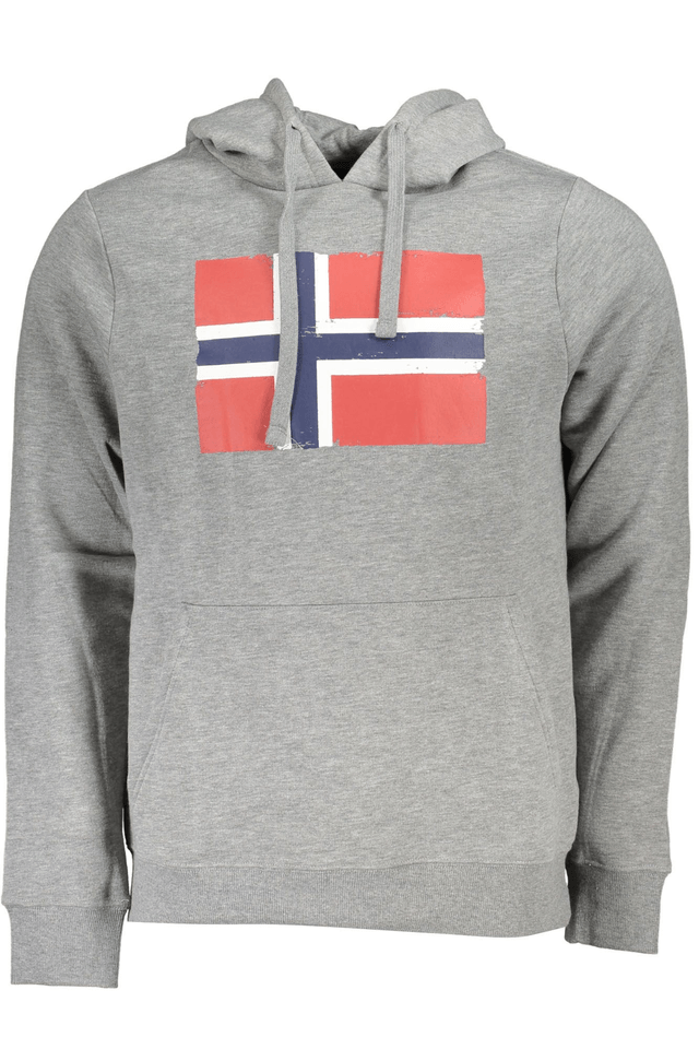 4975NORWAY 1963 FELPA SENZA ZIP UOMO GRIGIO