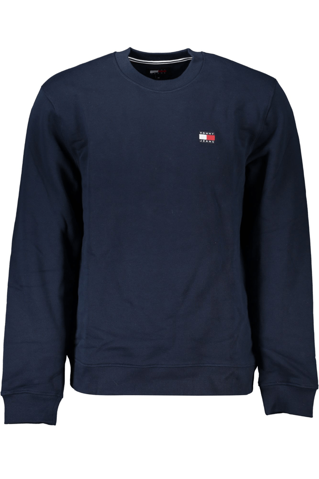 7214TOMMY HILFIGER FELPA SENZA ZIP UOMO BLU