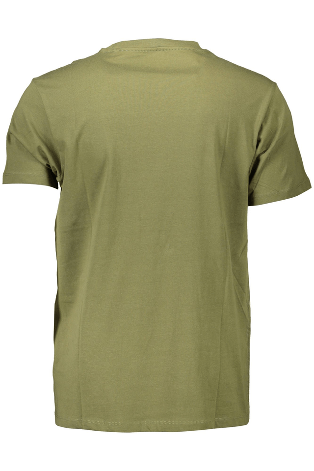 632GUESS JEANS T-SHIRT MANICHE CORTE UOMO VERDE