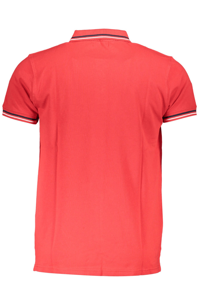 4556CAVALLI CLASS POLO MANICHE CORTE UOMO ROSSO
