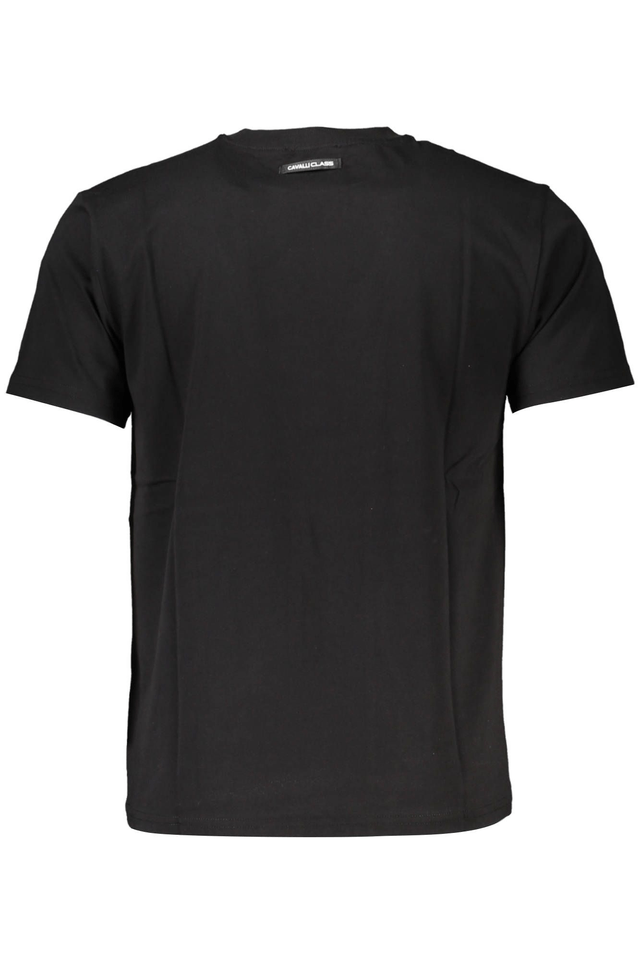 4166CAVALLI CLASS T-SHIRT MANICHE CORTE UOMO NERO