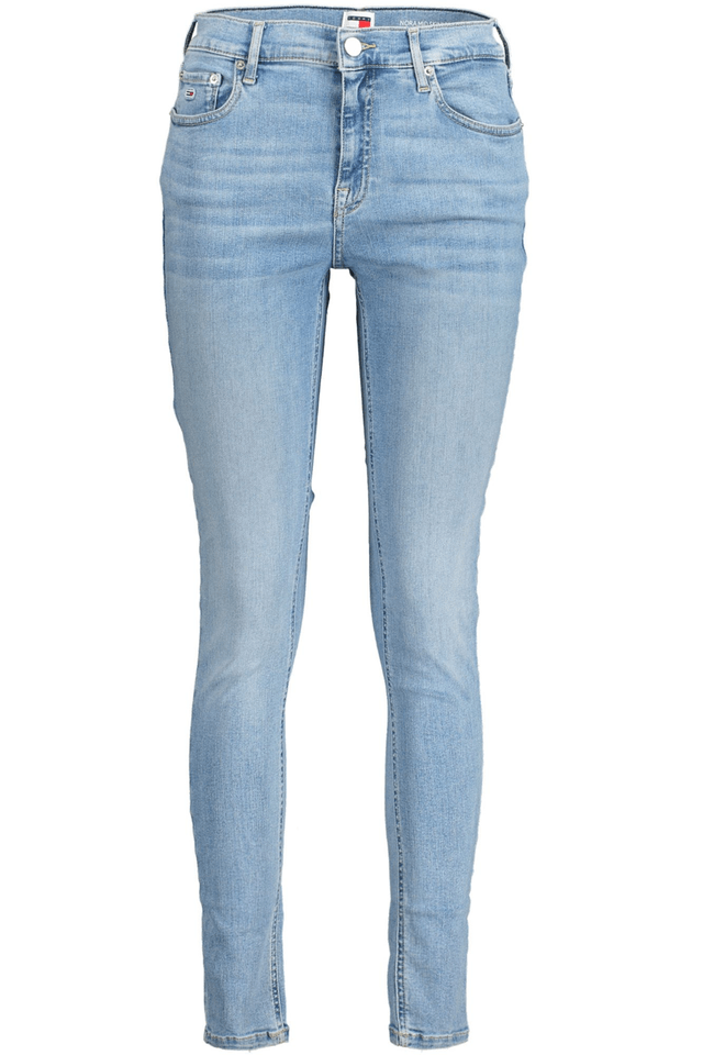 9747TOMMY HILFIGER JEANS DENIM DONNA AZZURRO