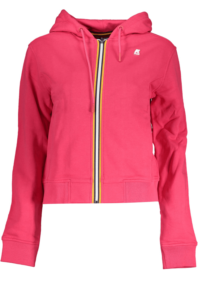 7910K-WAY FELPA CON ZIP DONNA ROSA