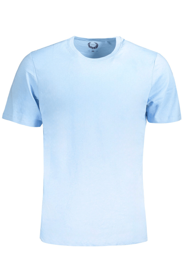 9619GIAN MARCO VENTURI T-SHIRT MANICHE CORTE UOMO AZZURRO