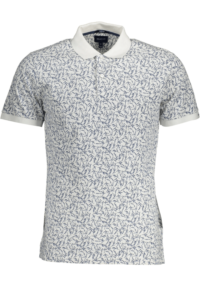 982GANT POLO MANICHE CORTE UOMO BIANCO
