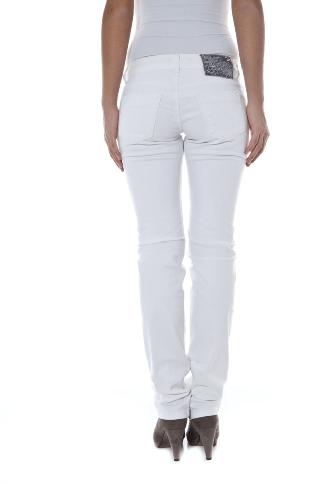 135PHARD PANTALONE DONNA BIANCO