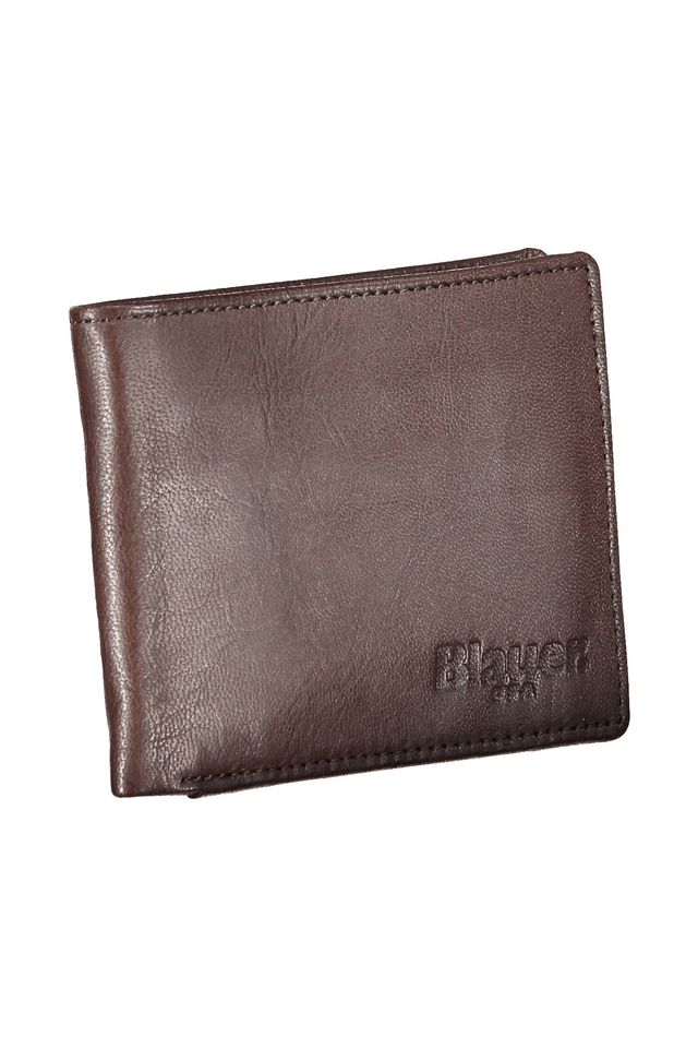 7243BLAUER PORTAFOGLIO UOMO MARRONE