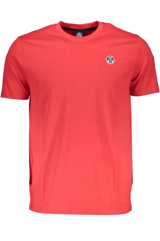 2520NORTH SAILS T-SHIRT MANICHE CORTE UOMO ROSSO