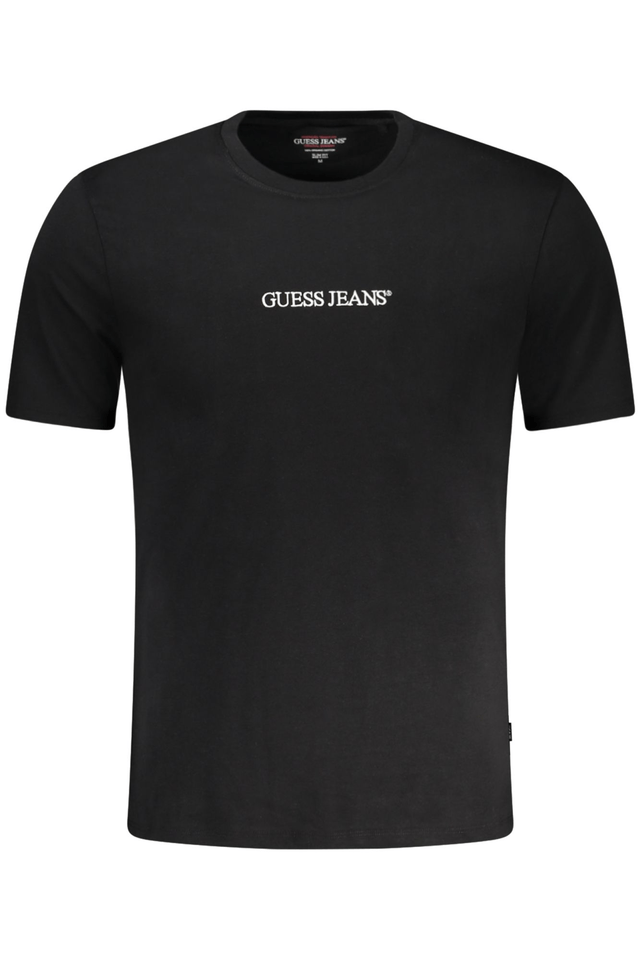 10603GUESS JEANS T-SHIRT MANICHE CORTE UOMO NERO