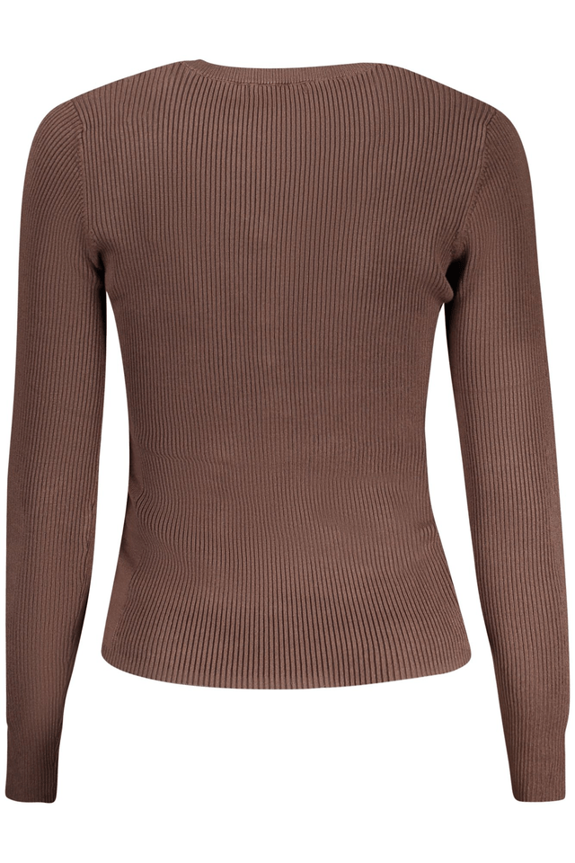 10607GUESS JEANS MAGLIA DONNA MARRONE