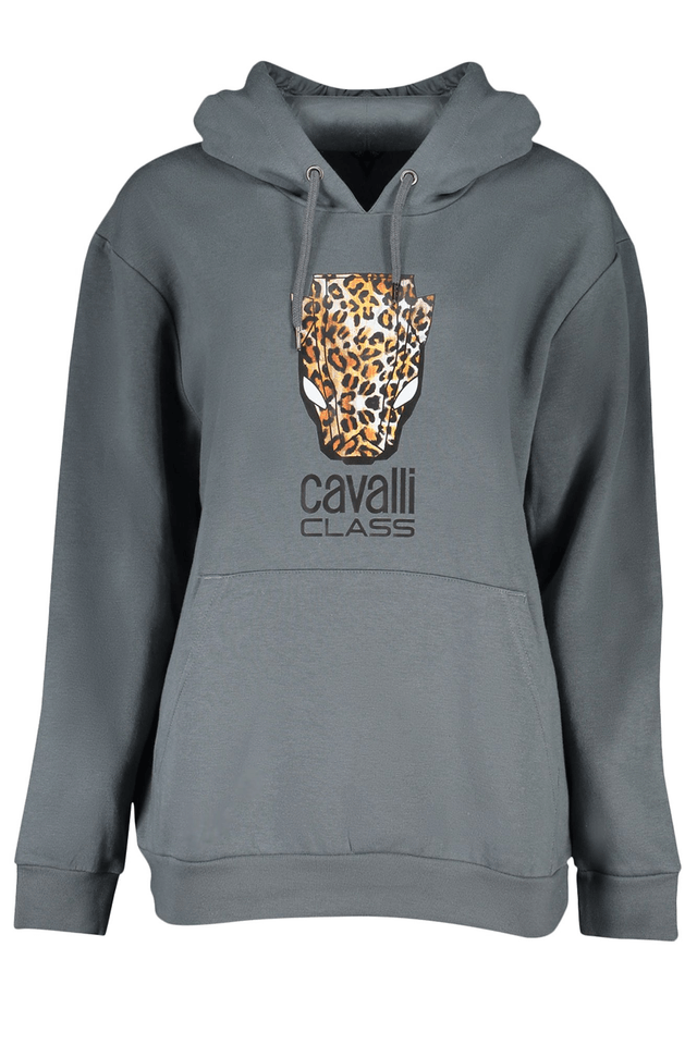 7953CAVALLI CLASS FELPA SENZA ZIP DONNA GRIGIO