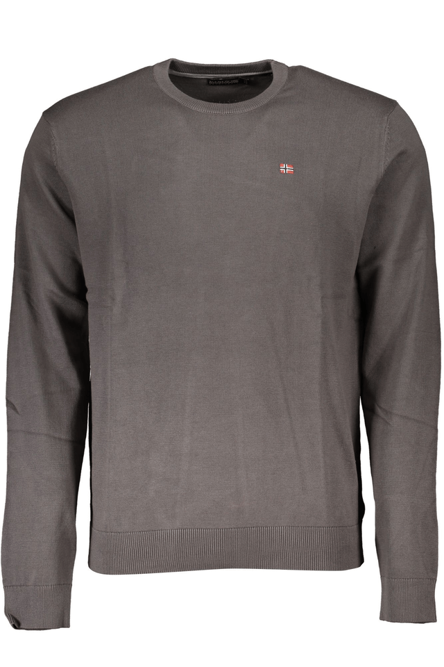 5768NAPAPIJRI MAGLIA UOMO GRIGIO
