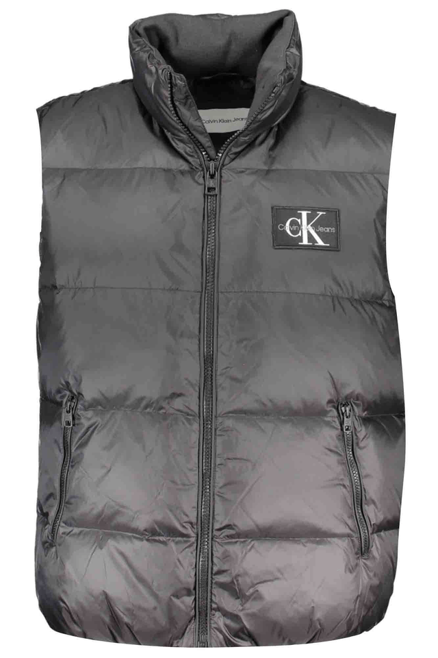 6382CALVIN KLEIN SMANICATO UOMO NERO