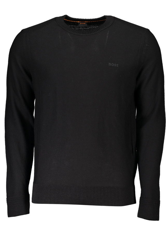 7606HUGO BOSS MAGLIA UOMO NERO