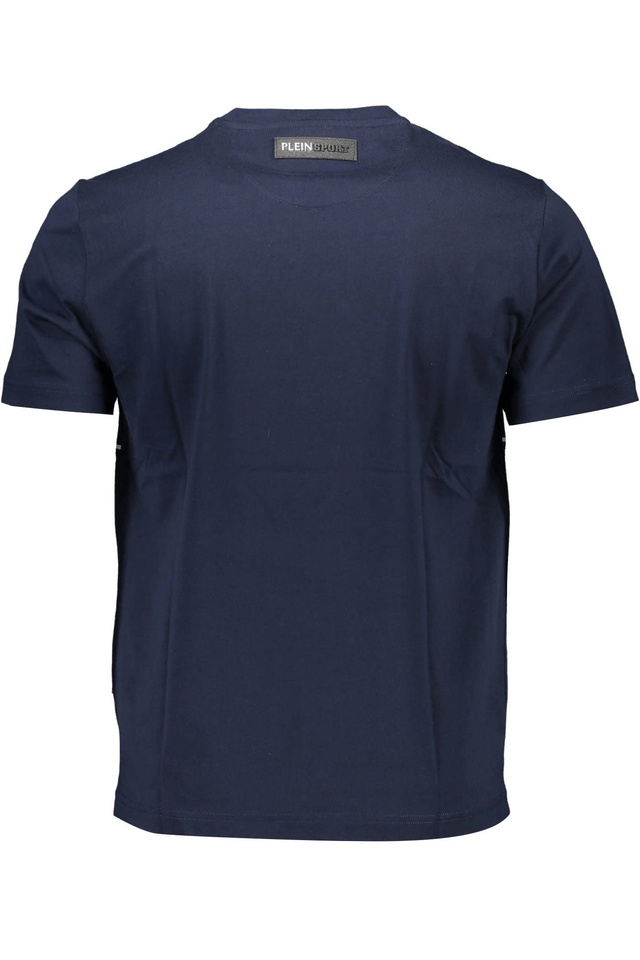 1210PLEIN SPORT T-SHIRT MANICHE CORTE UOMO BLU