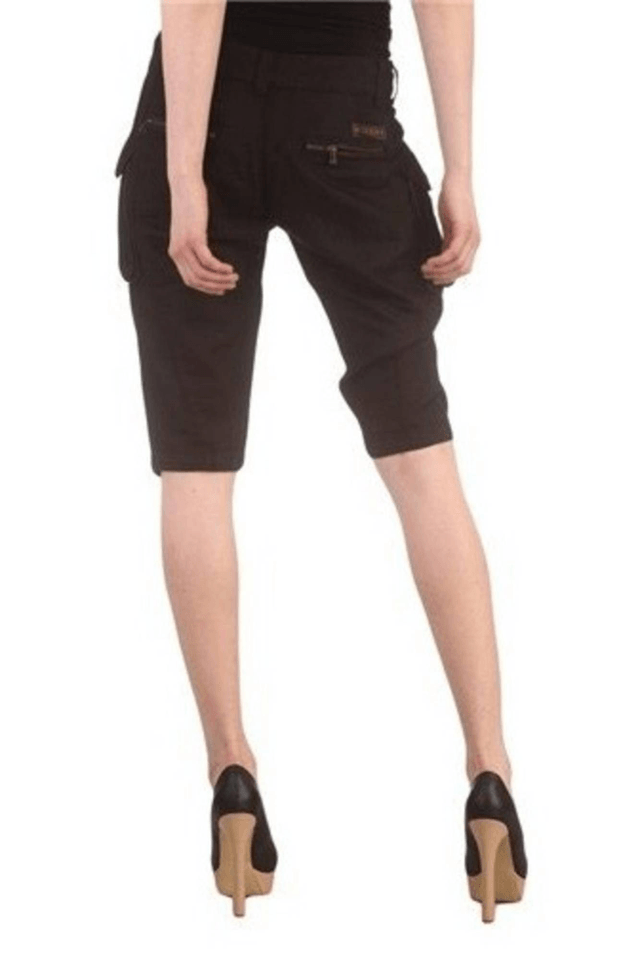 3055ZUELEMENTS PANTALONE BERMUDA DONNA NERO