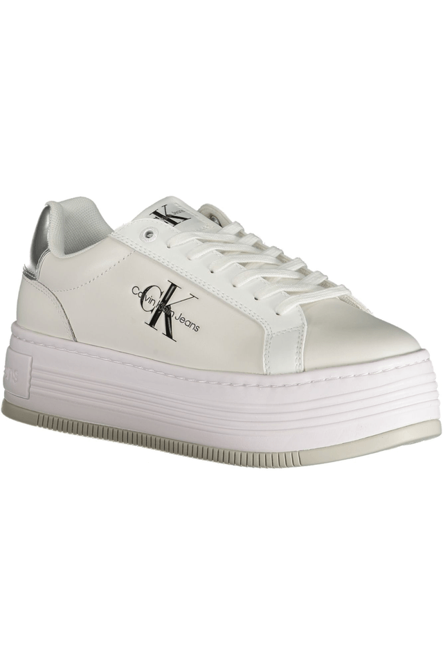 9715CALVIN KLEIN CALZATURA SPORTIVA DONNA BIANCO