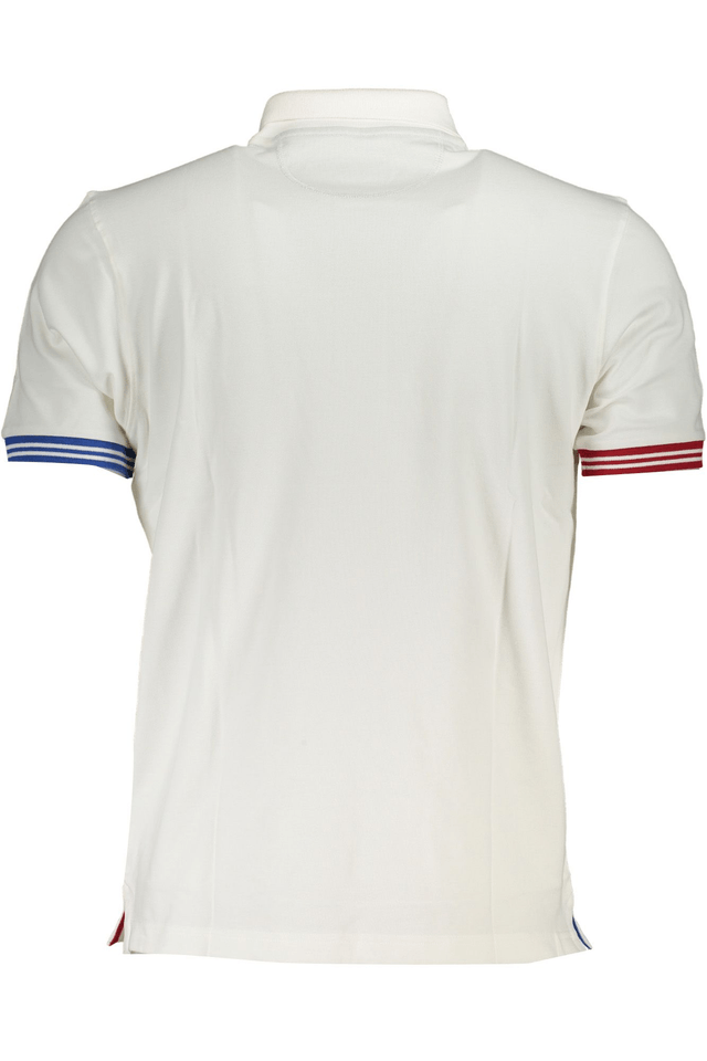 4870LA MARTINA POLO MANICHE CORTE UOMO BIANCO