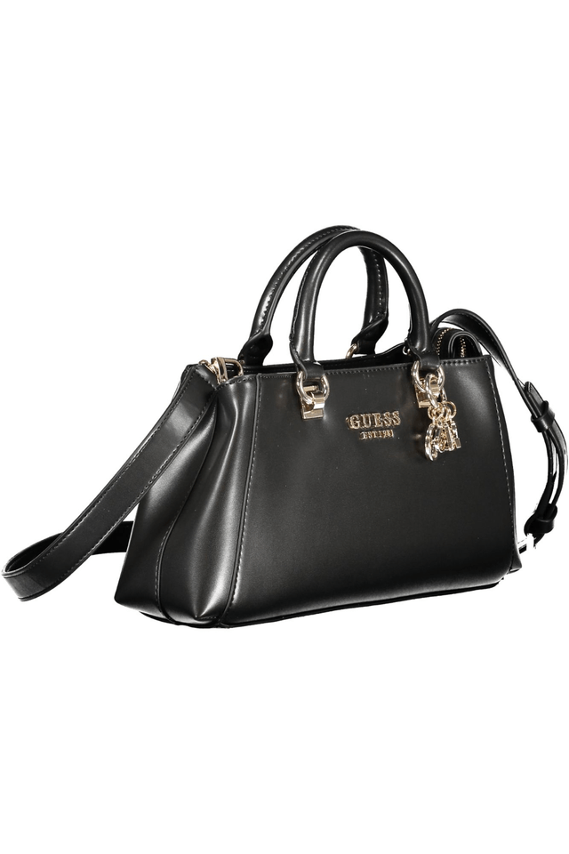 10428GUESS JEANS BORSA DONNA NERO