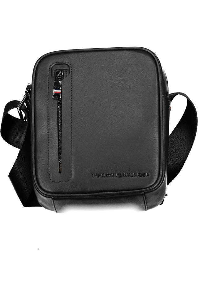 9366TOMMY HILFIGER TRACOLLA UOMO NERO