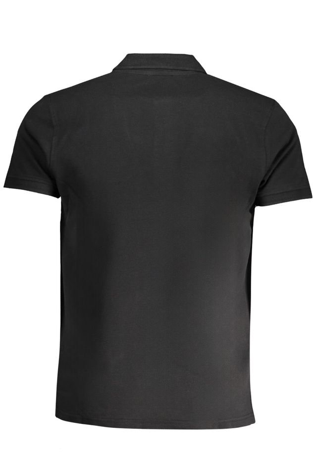 8992CAVALLI CLASS POLO MANICHE CORTE UOMO NERO
